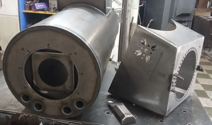 Developing a new rocket heater Development